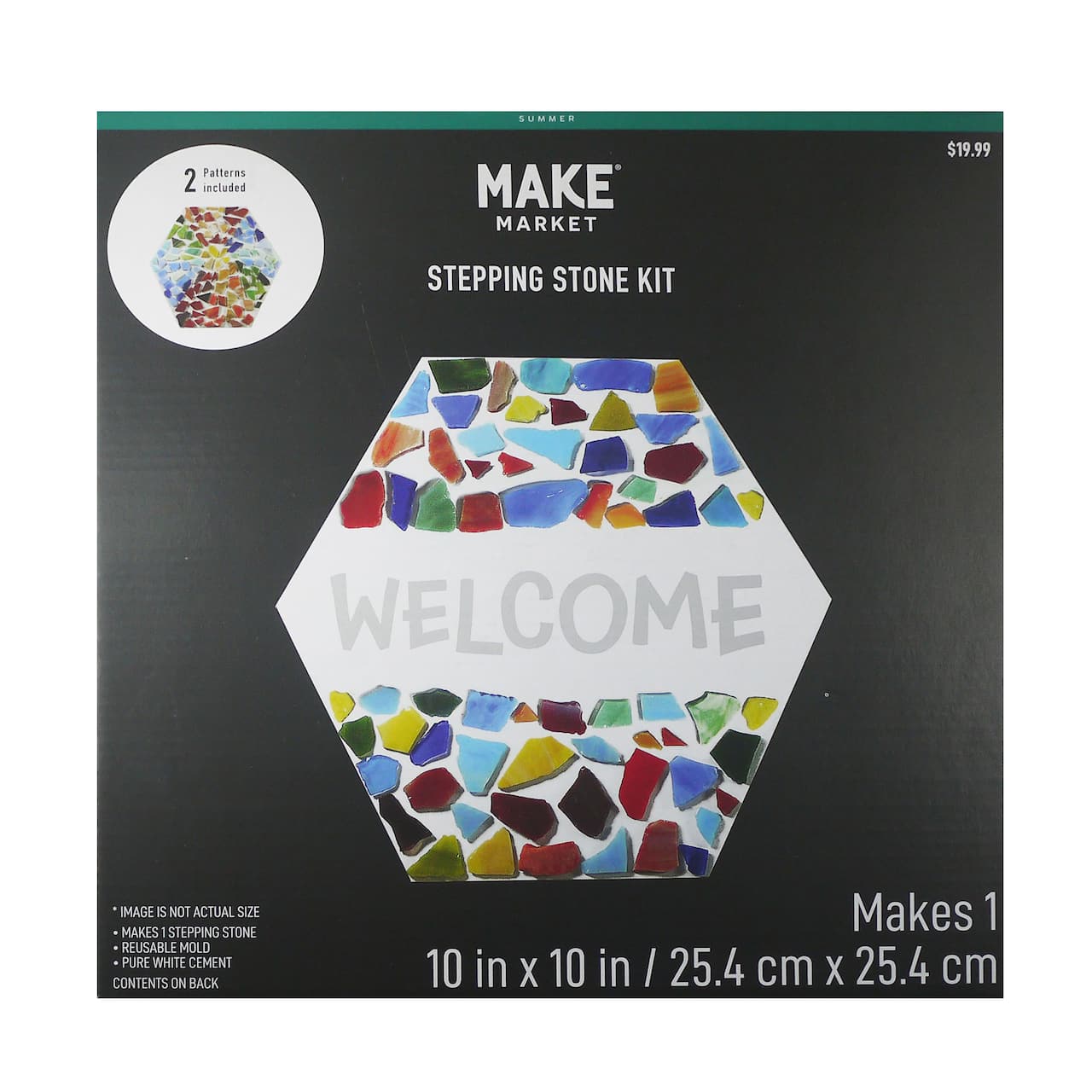 Hexagon Stepping Stone Kit by Make Market&#xAE;